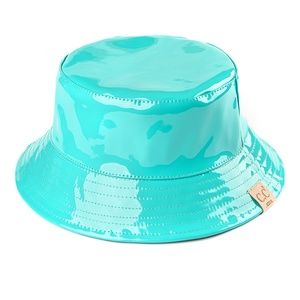 C.C Children Waterproof Shiny Rain Bucket Hat